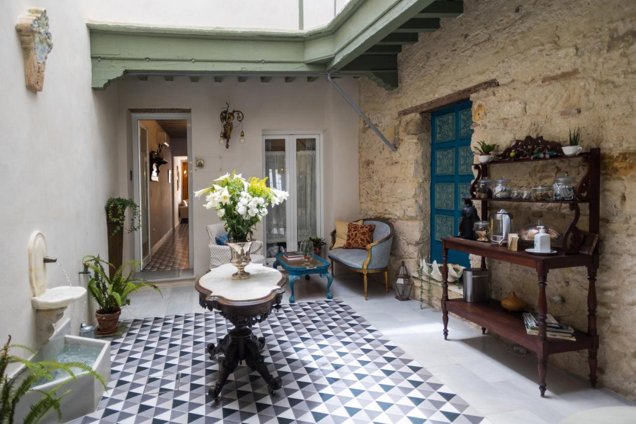 Casa Portus Gaditanus S XVIII Patio Andaluz El Puerto de Santa María Chambre photo