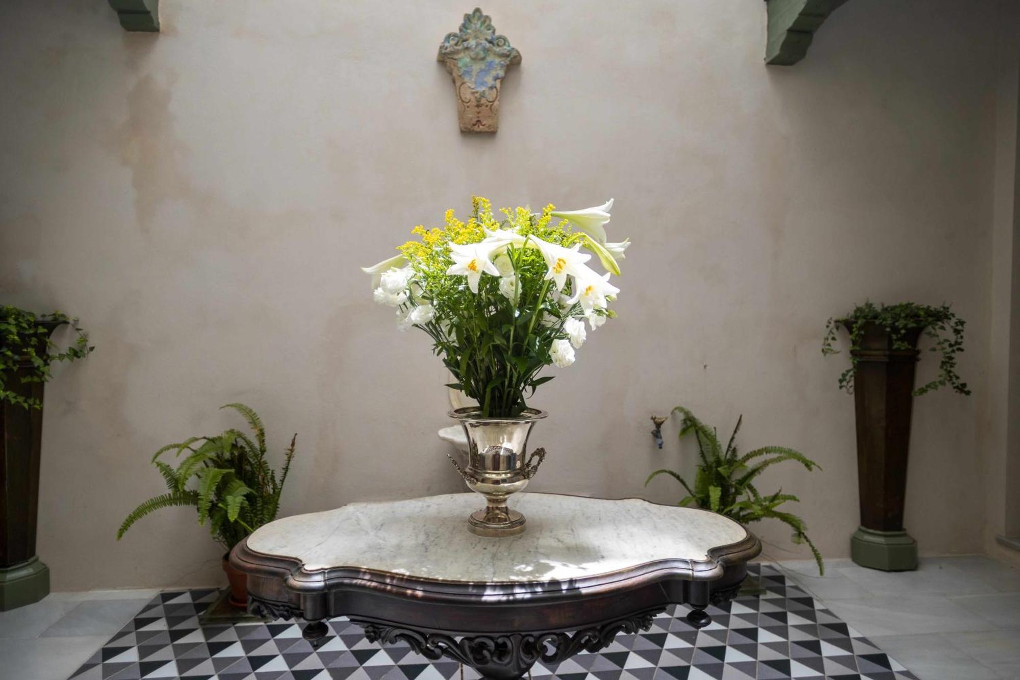 Casa Portus Gaditanus S XVIII Patio Andaluz El Puerto de Santa María Chambre photo