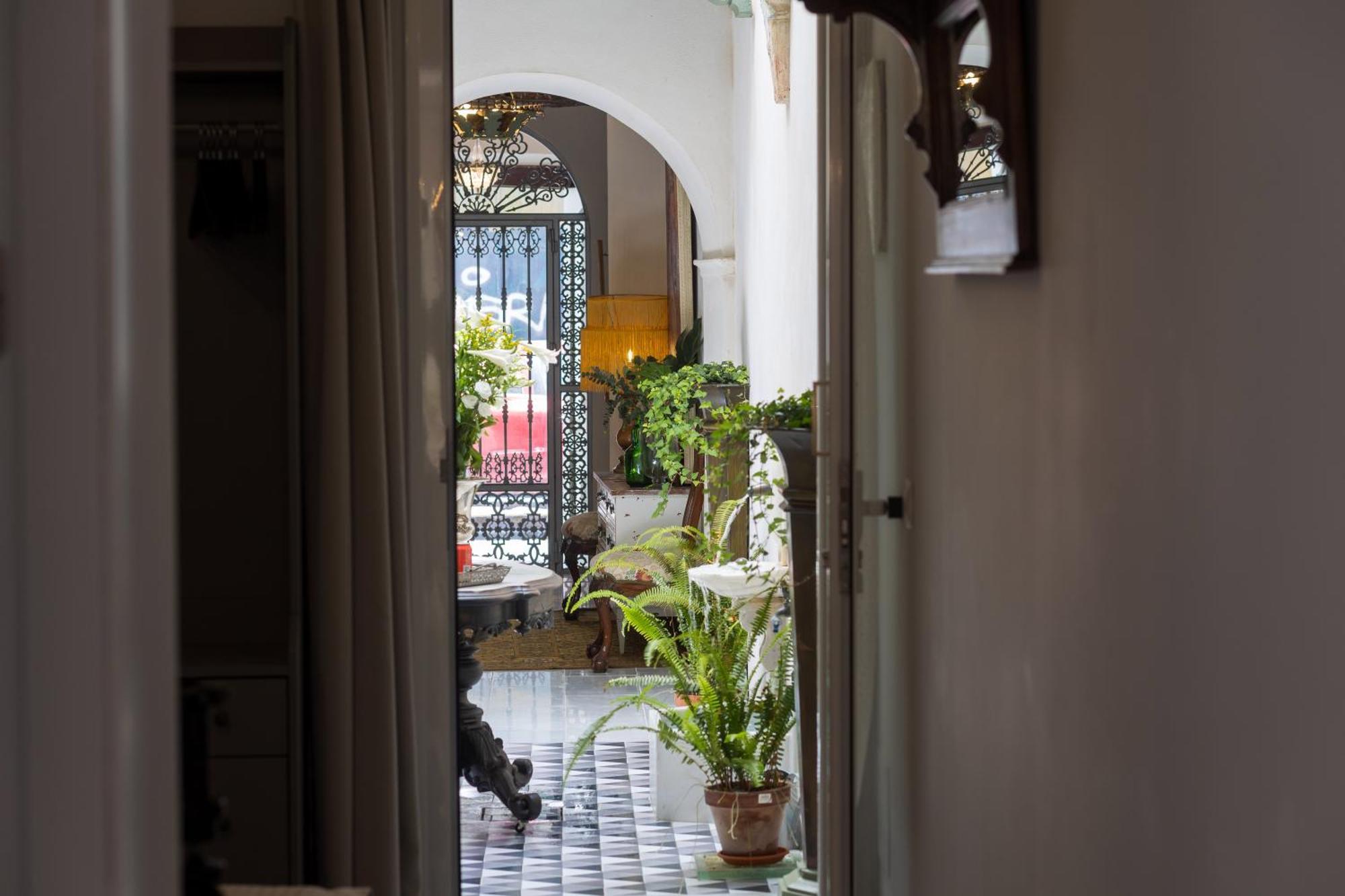 Casa Portus Gaditanus S XVIII Patio Andaluz El Puerto de Santa María Chambre photo
